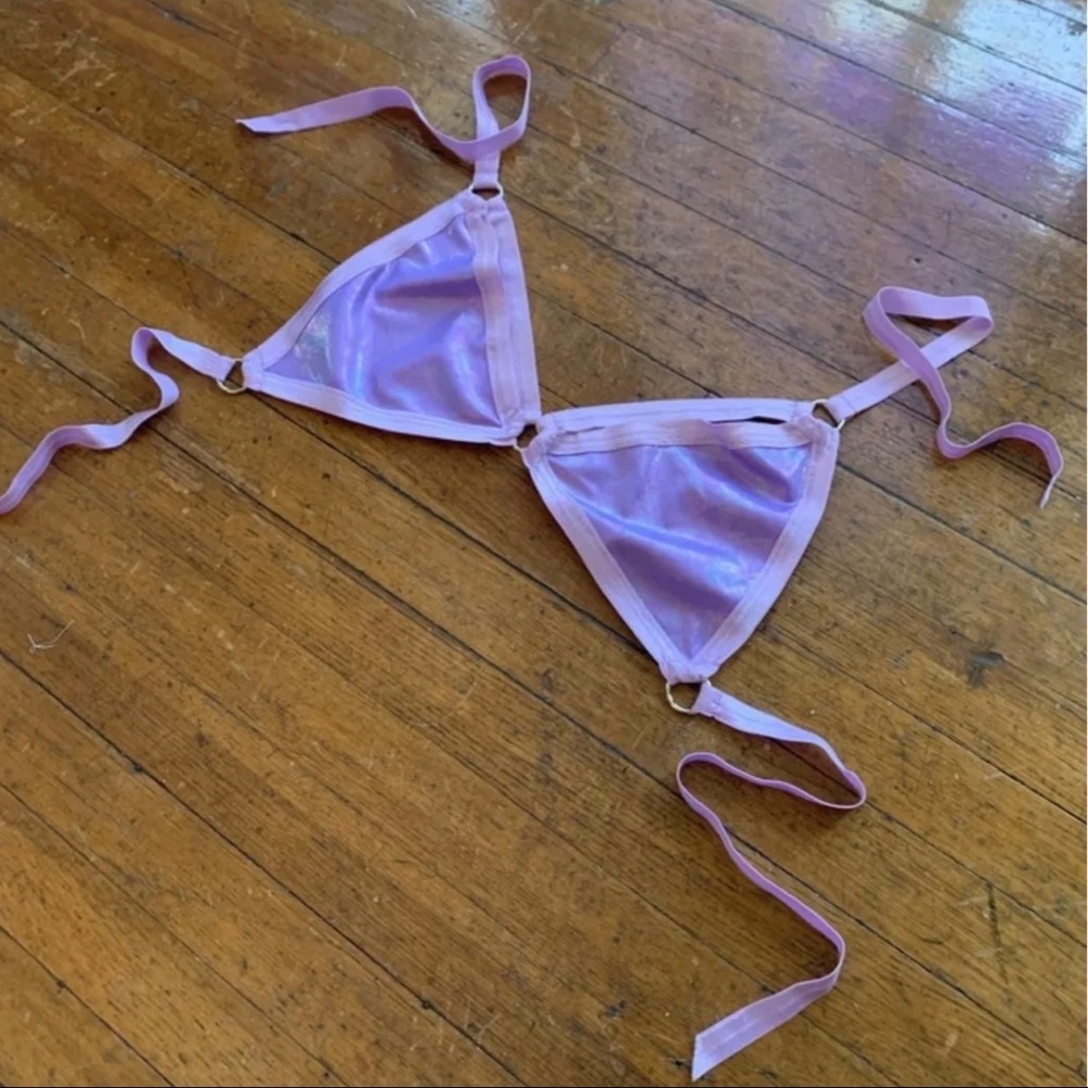 Rave Lilac Harness Top